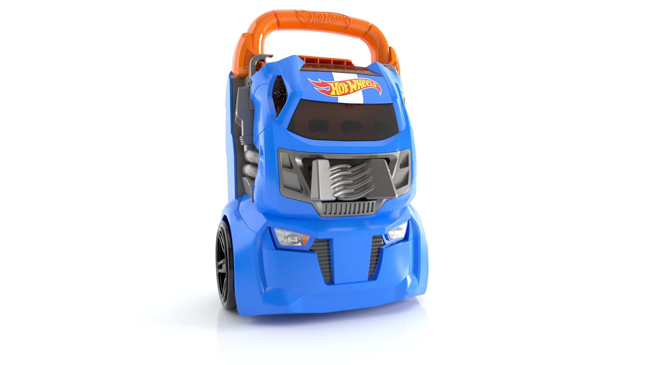 Cefa Toys guardacoches/Lanzador Hot Wheels, 4 Pistas y Capacidad para 20 Coches. Apto para niños a Partir de 6 años.