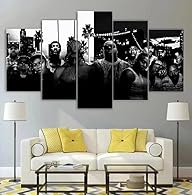 High Definition modern canvas printing artwork, picture photo printed on high quality canvas.A perfect gift for your relatives and friends. Stretched and Framed canvas art prints ready to hang for home decorations wall decor. Each panel has a black h...