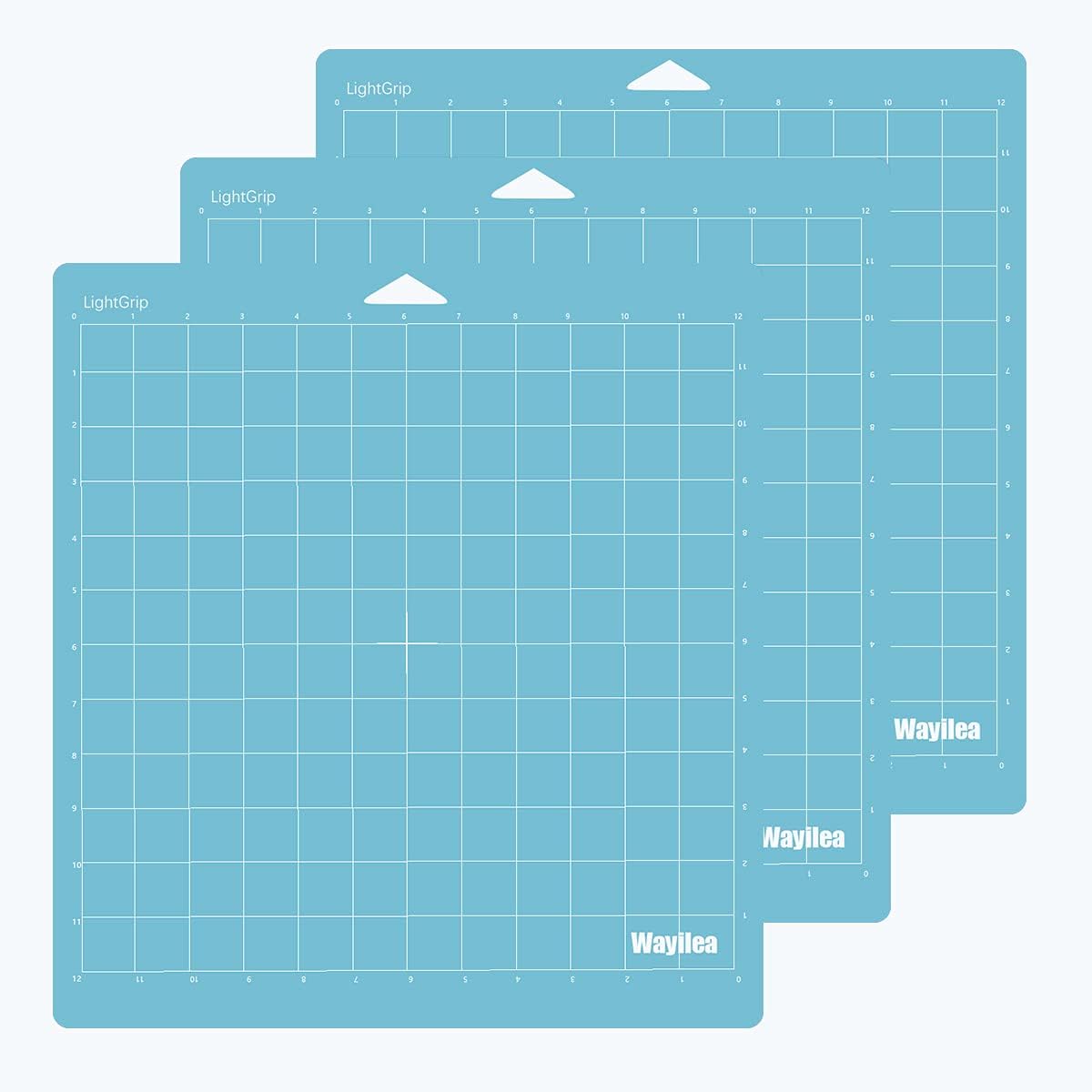 Wayilea Light Grip Cutting Mat 12 x 12, 3x Cutting Mats