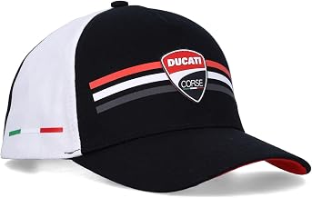 GP GRUPPO PRITELLI Casquette Ducati Corse - Patch Stripes