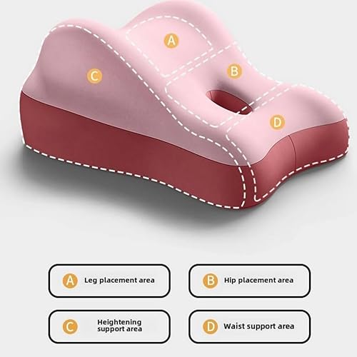 Miniatura 4 de Almohada Midnight Embrace de Starrywalker, almohada de cadera para pareja, almohada de cuña de espuma viscoelástica, almohada de apoyo de posición