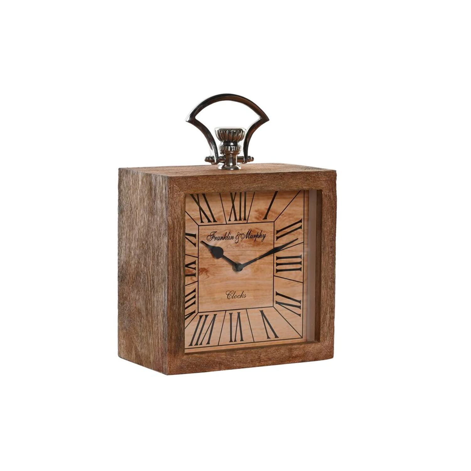 DKD Home Decor Desk Table Clock, Estándar