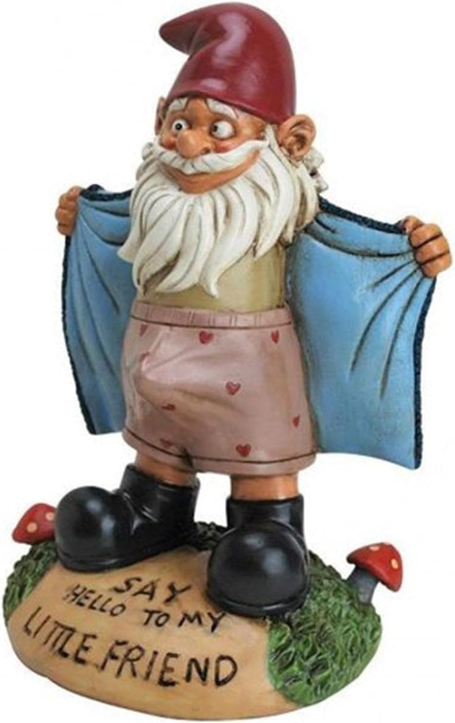 Funny Naughty Garden Gnome Statue Resin Funny Gnome Figurine