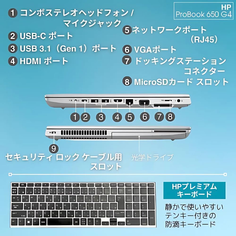 Amazon.co.jp: 【整備済み品】 TcaraT ノートパソコン HP ProBook