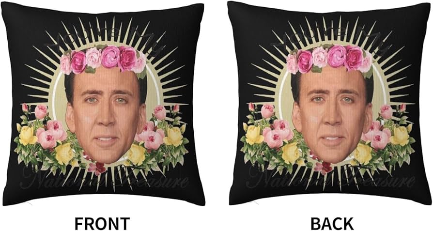 Amazon.co.jp: クッションカバー ニコラス・ケイジ Nicolas Cage