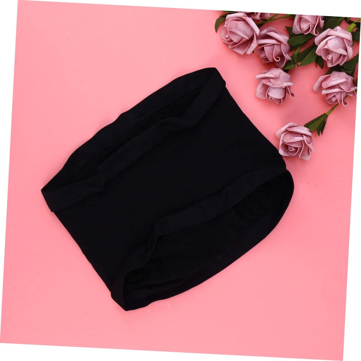 Holibanna Pregnancy Belt Breathable Maternity Belly Band for Comfortable Stomach Lift Seamless Pressure-reduction Design Black