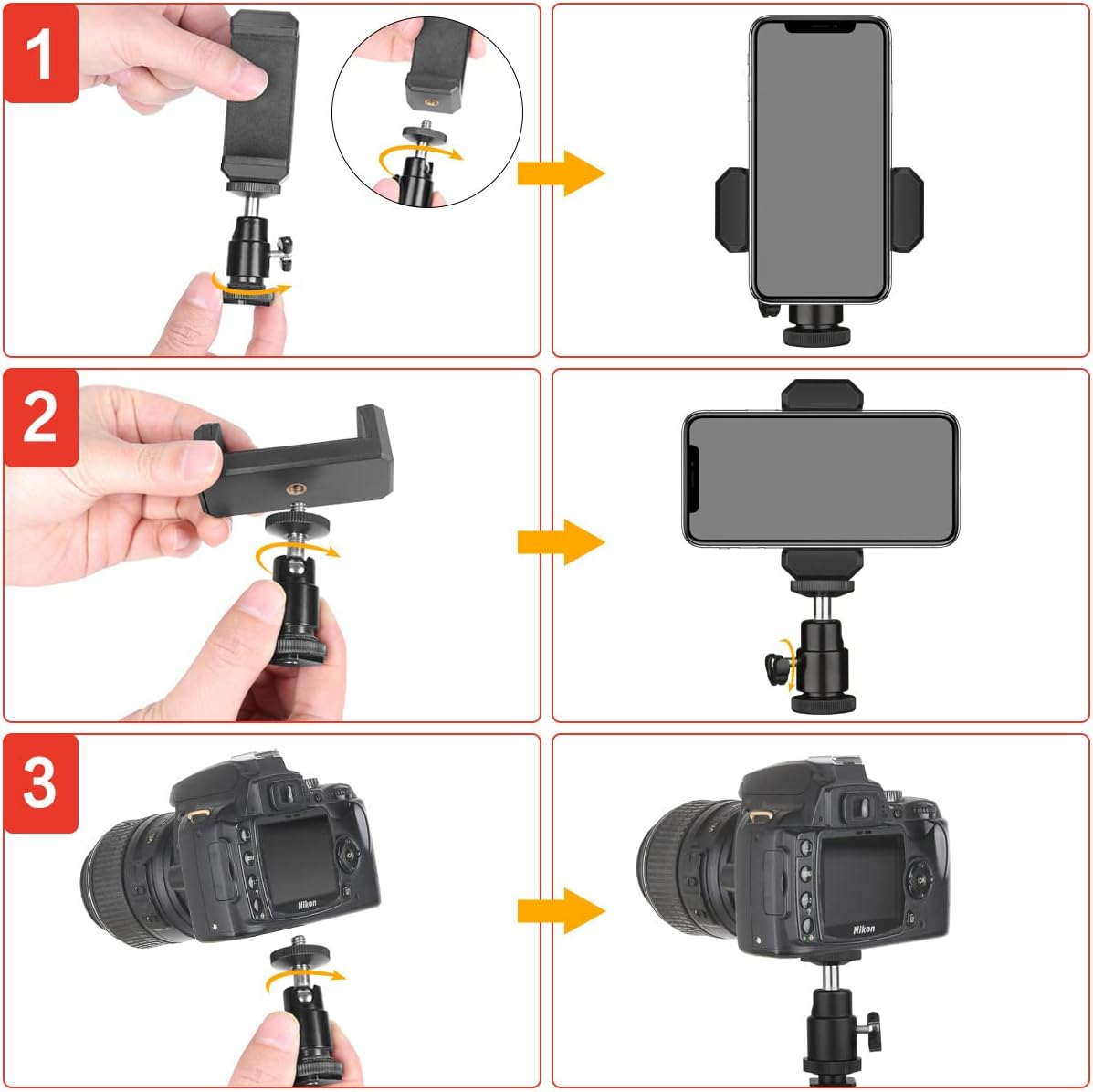 Ring Light 10" with 59" Extendable Tripod Stand & Phone Holder for YouTube Video, Dimmable Led Ring Light for Camera, Video, Makeup, Selfie Photography Compatible with iPhone Android