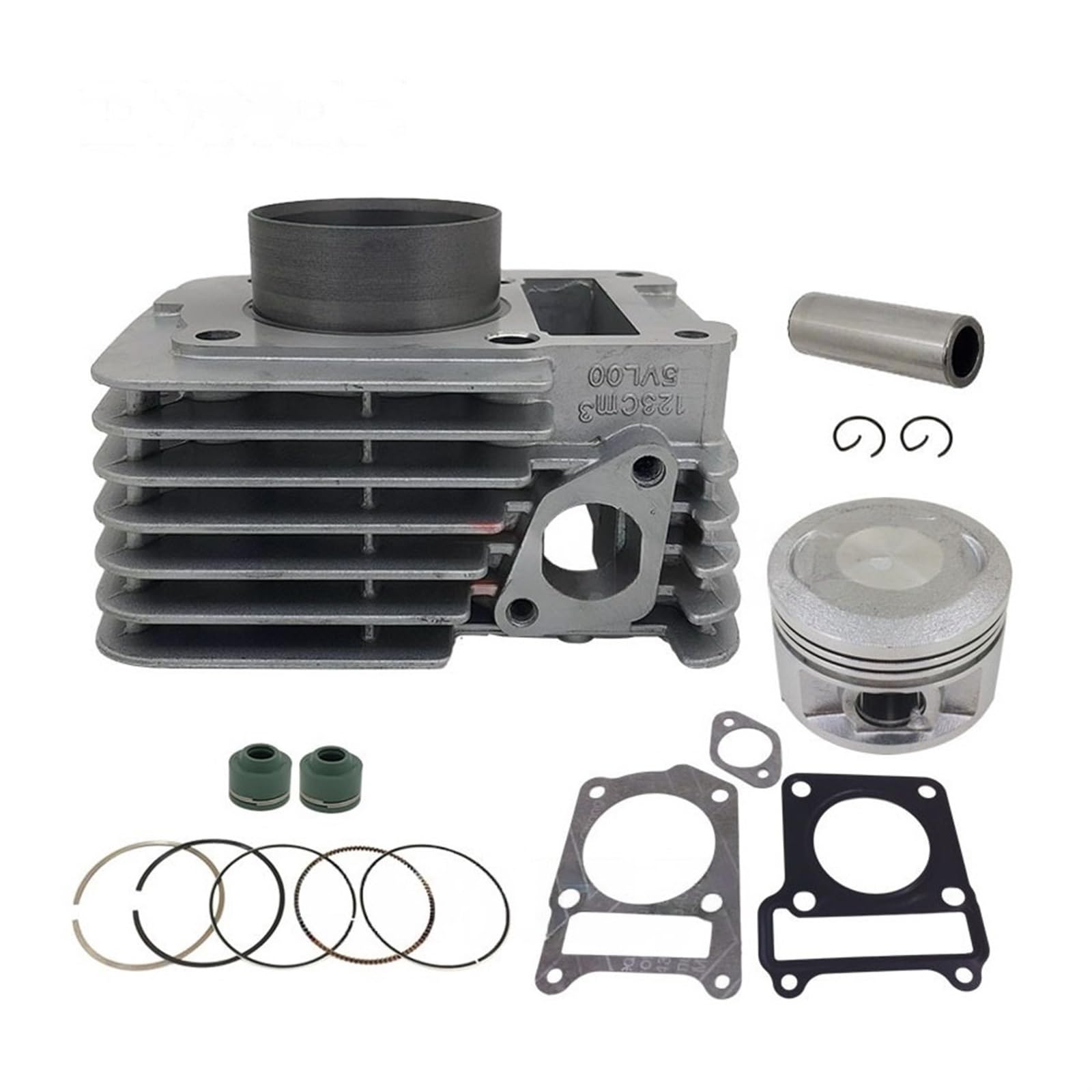 Amazon.com: Lifenovo Motorcycle Cylinder Kit 54mm Bore 5VL00 for