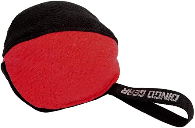 Dingo Gear - Pelota para Perros (Ø 16 cm, Entrenamiento de mordedura, IGP, Color Rojo
