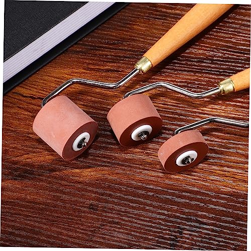 Set de caoutchouc pour gravure Uonlytech 3 pièces pour encre et linogravure - 8