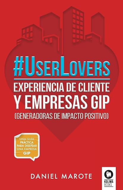 Portada de #Userlovers. Experiencia de Cliente y Empresas Gip