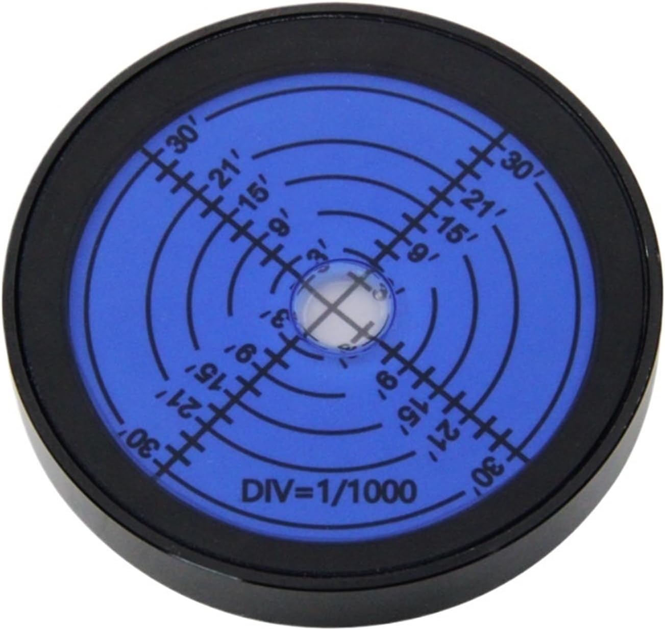 1pc High temperature resistance 85 ° high precision horizontal bubble 6010 metal universal circular level 3-point level bubble