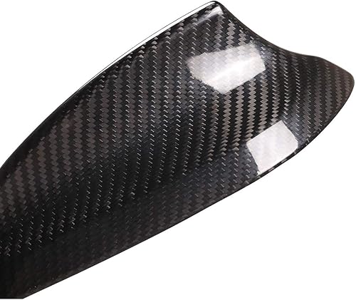 Miniatura 6 de YIWANG 100% fibra de carbono real para BMW F15 F20 F21 F16 F45 F46 F26 F48 F49 F85 F86 G02 2012-2019 Shark Fin cubierta de antena