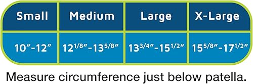 Miniatura 6 de Pro-Tec Athletics, rodillera con correa para tendón rotuliano, negro, M