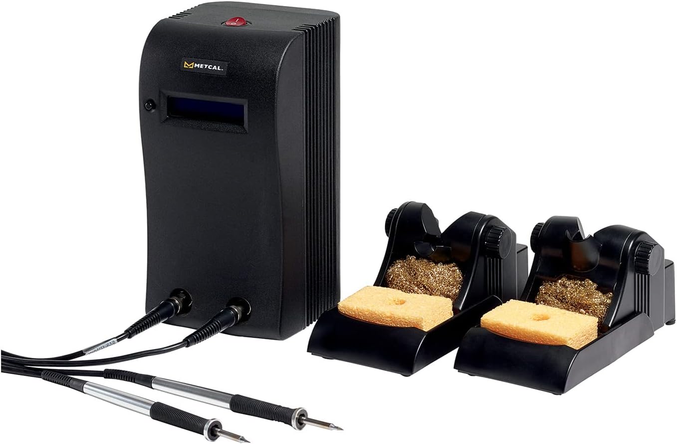 Metcal MX-5211 Soldering System, Power Station, 2 Advanced Handpieces, 2 Workstands