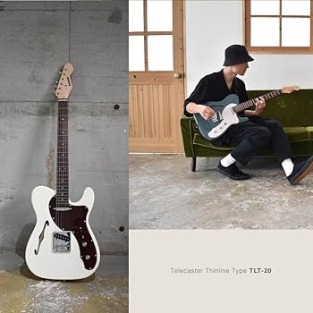 値下げ！美品☆Selder テレキャスタイプ　バインディングあり　即購入可 Amazon | SELDER セルダー エレキギター シンライン