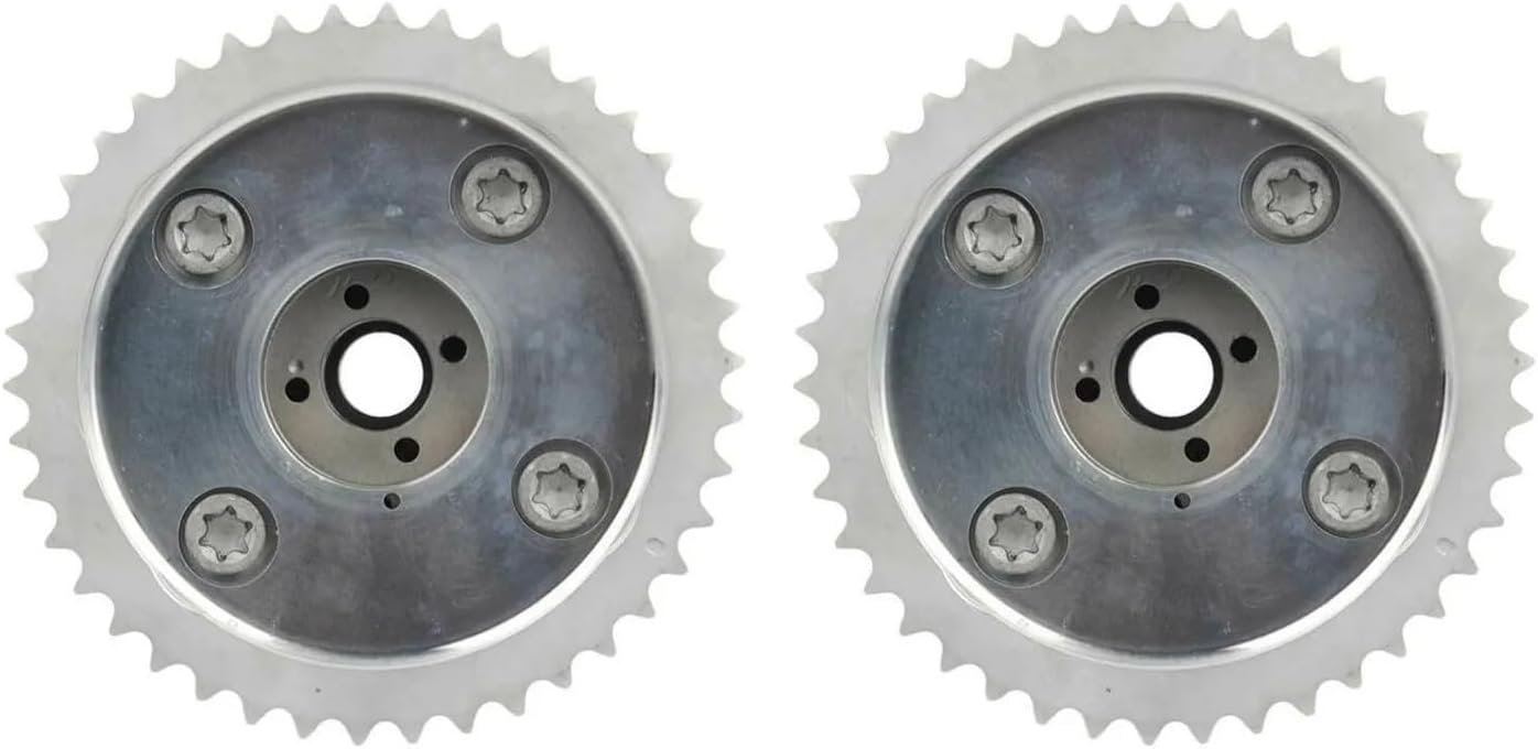 2pcs 94810505121 94810505122 94810505123 Variable Valve Timing Camshaft Adjuster, Compatible with Porsche Cayenne 4.8L