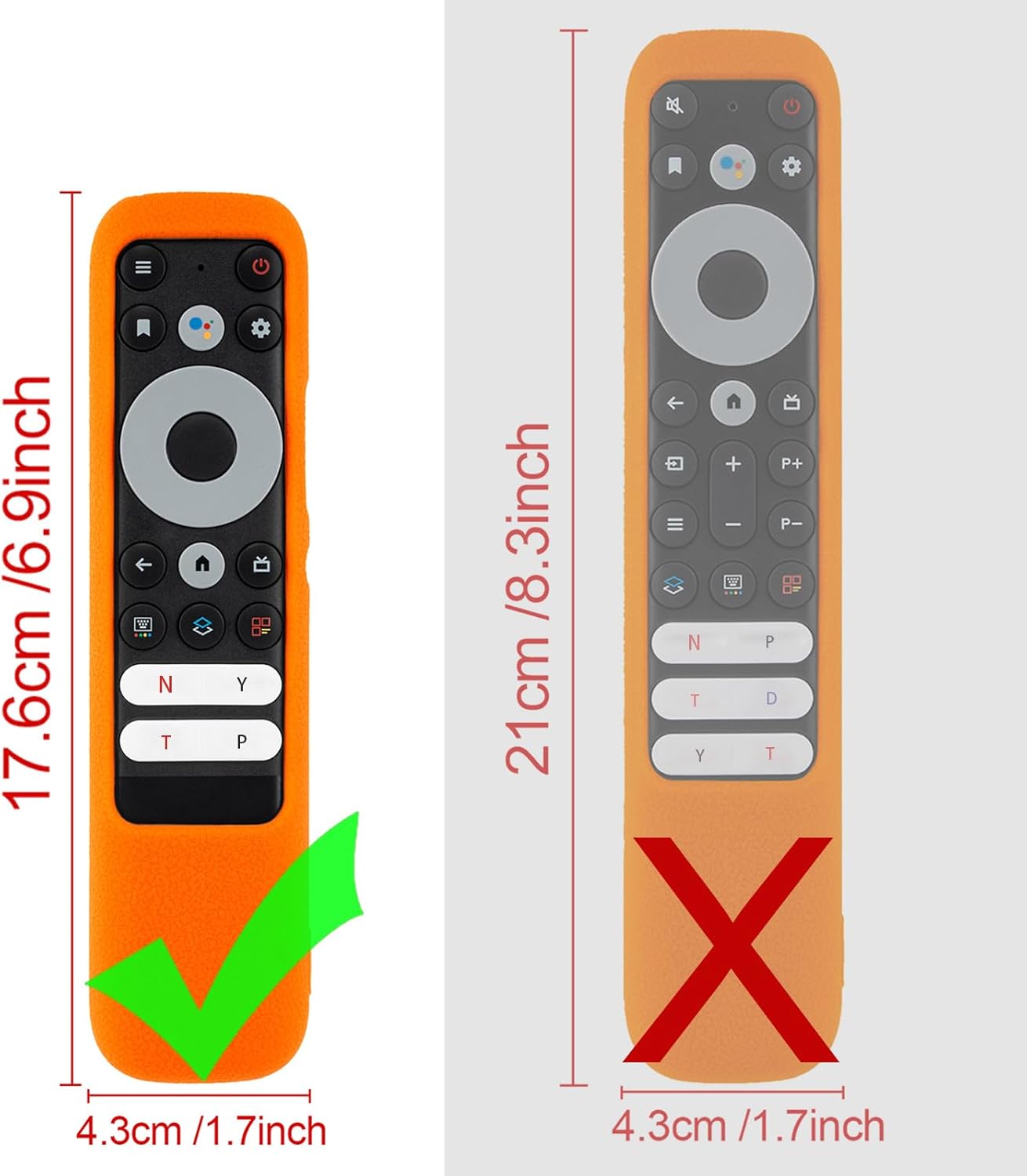 Image showing the installation of the remote into the silicone case.