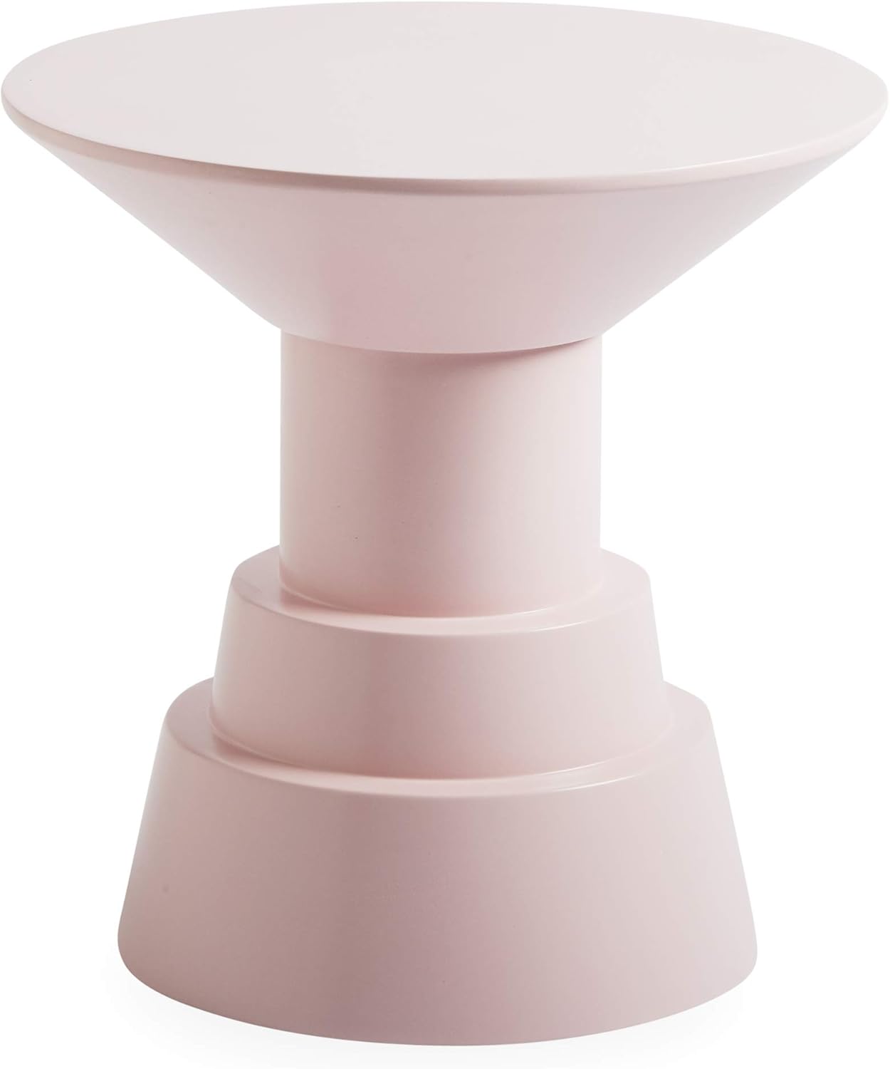 Now House by Jonathan Adler Otto Pedestal Accent Table, Pink