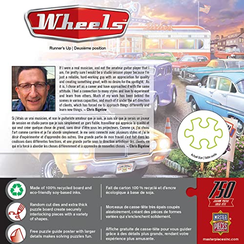 Puzzle Jigsaw Tema Wheels Edad 14+ Años miniatura 3