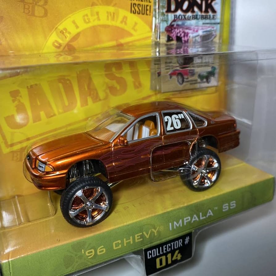 Jada メタルモデルキット　1996 シェビー　インパラ　新品 Jada 1996 CHEVY IMPALA SS 1/24