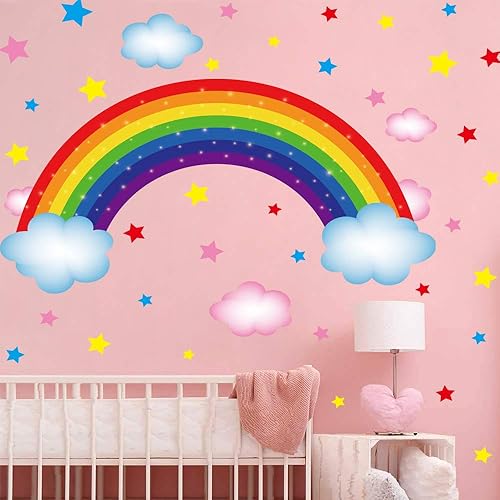 Miniatura 7 de Amaonm - Adhesivo decorativo de pared para decoración de pared de niños, niñas, niños, dormitorio, sala de estar, aula, oficina, decoración de pared