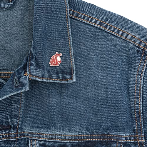 Image of Desert Cactus Washington State University Lapel Pin WSU Cougars Made of Metal for Formal Wear, Bag and Hat Jewelry, and Tie Tack (Pin A)