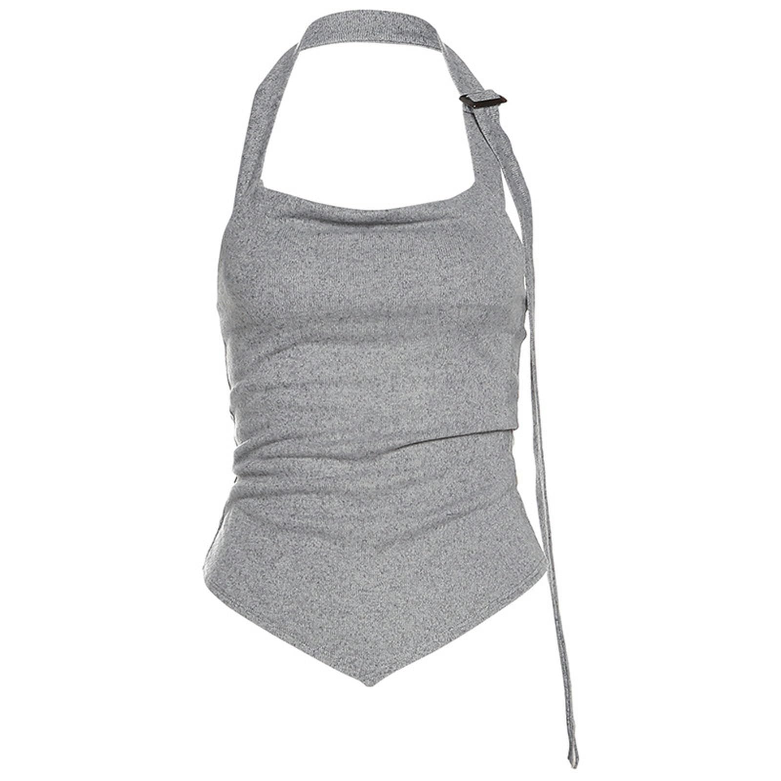 Ensemble Deux Pièces Femme Style Européen Automne - Gilet Enveloppé Et Chemisier Manches Longues Marron S