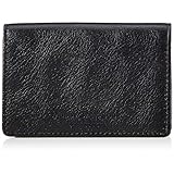 [マディジャックスープ] 日本製 カードケース 名刺入れ パスケース メンズ レディース 薄型 軽量 本革 牛革 レザー 無地 ナダヤ No.76034 Colors カラーズ・カードケース ブラック