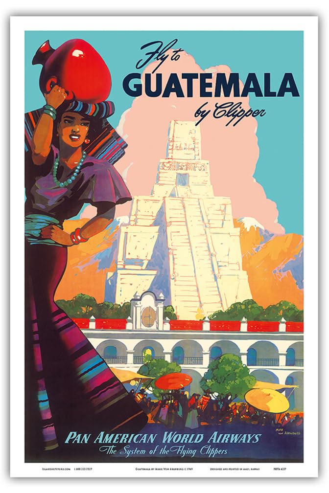 Amazon.com: Guatemala by Clipper - Pan American World Airways