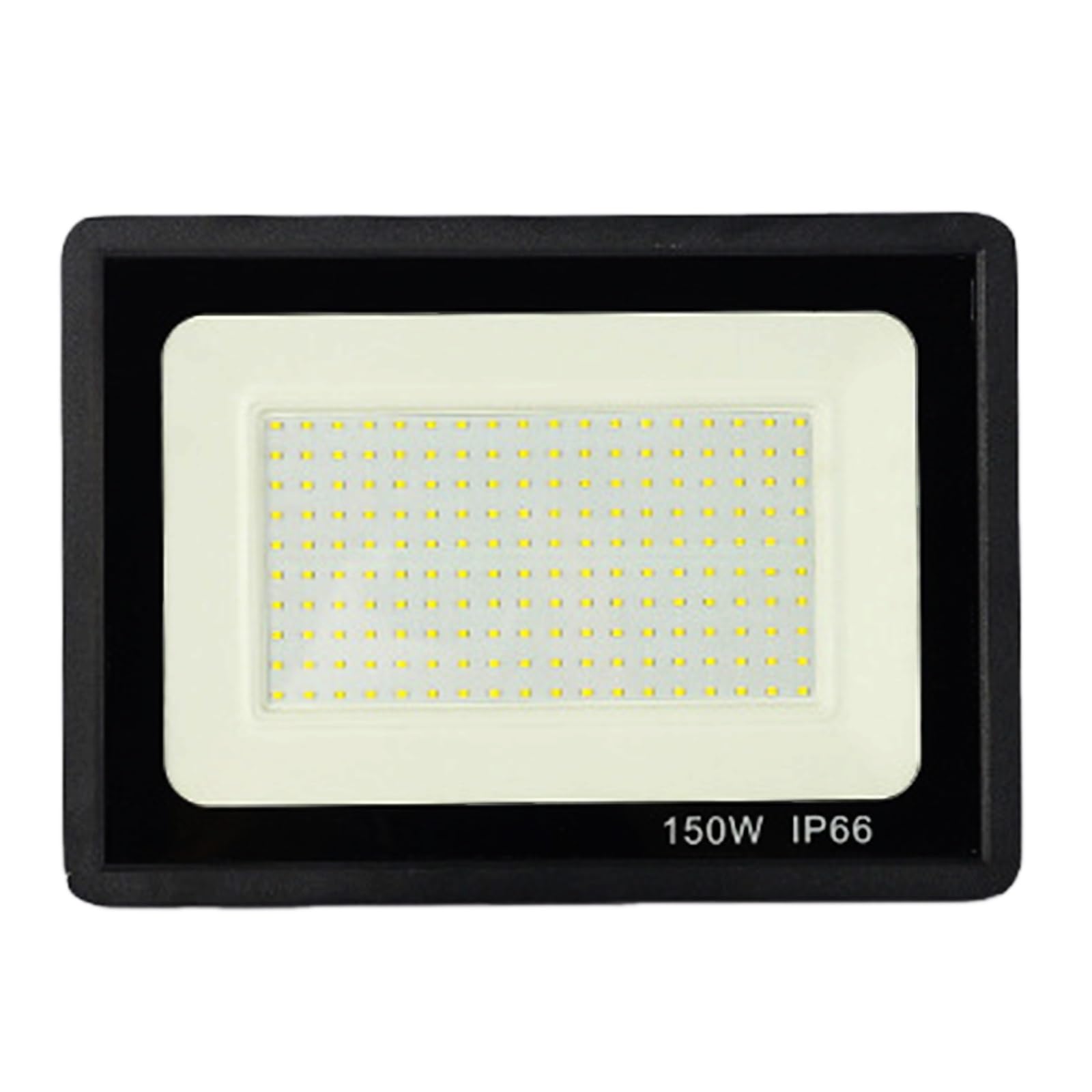 Reflektor LED do ogrodu, na zewnątrz, 6500K, zimna biel, lampa ścienna, reflektor IP66, wodoodporny, oświetlenie zabezpieczające do ogrodu, patio, placu, fabryki(150W)