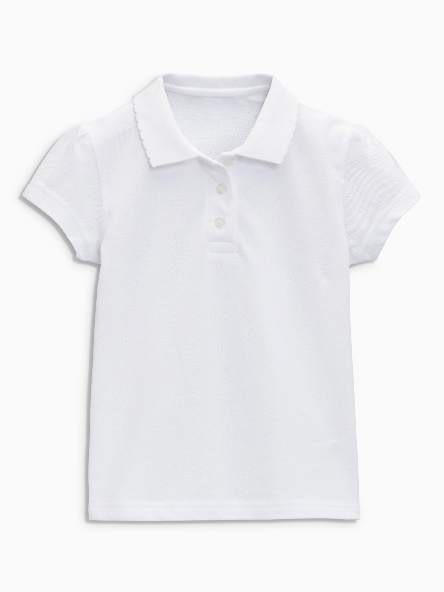 NEXT Ragazza Confezione da 5 Polo a Maniche Corte in 100% Cotone - Slim