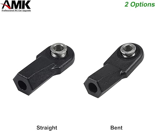 Miniatura 7 de AMK SCX10 M4 RC - Extremos de barra de acoplamiento de 0.157 pulgadas, juntas con bola pivote de 0.236 pulgadas, kit de construcción universal para