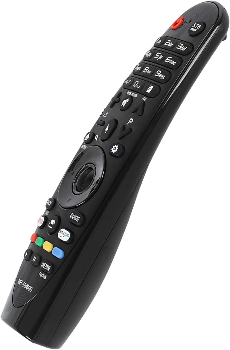 Universal Remote Control AN-MR18BA AN-MR600G AN-MR650 for 2018 4K UHD Smart LG TV OLED65W8PUA OLED77W8PUA OLED43W8PUA OLED49W8PUA OLED50W8PUA OLED55W8PUA with Netflix and Amazon Keys
