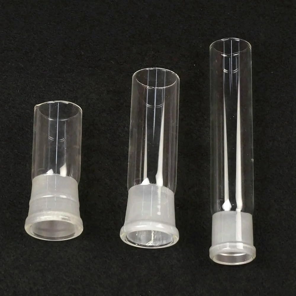 Glas-Vakuumanschluss, Laborglas-Vakuum-Take-Off-Adapter, einzelnes Innengewinde, gerades Rohr, mehrere Größen(45)