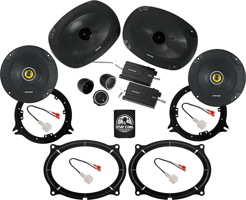 Amazon.com: Kicker Speakers 6X9 & 6.5 inch for Nissan Titan/Titan
