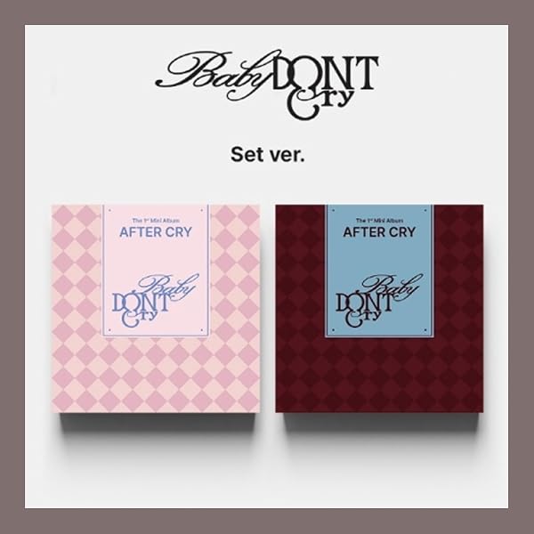 Mini album Baby Don't Cry After Cry 1er (Photobook – Pink Ver.) - 1