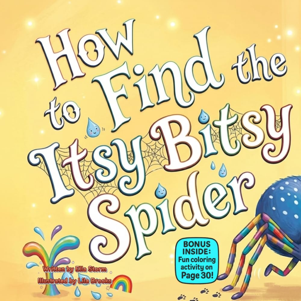 How to Find the Itsy Bitsy Spider: A Funny Rhyming Adventure Full of Silly Searches, Tiny Surprises, and Giggly Fun