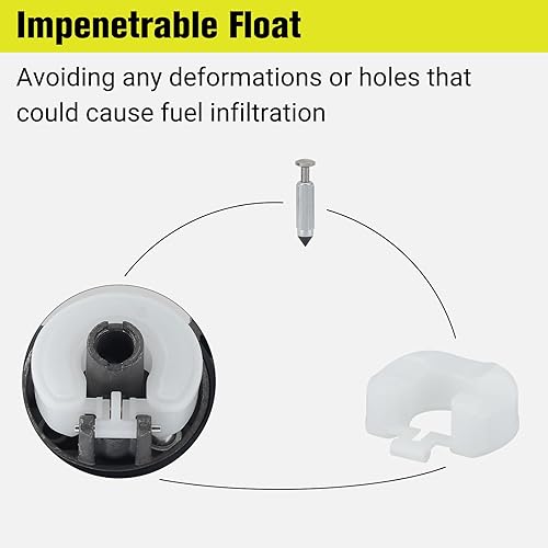 Miniatura 8 de Carburador 10HP HM80 para Tecumseh 10hp 8hp HM100 Kit de reconstrucción de carburador 640260 640260A 640260B 632689 HM85 HM90 LH358 LH318XA LH358XA