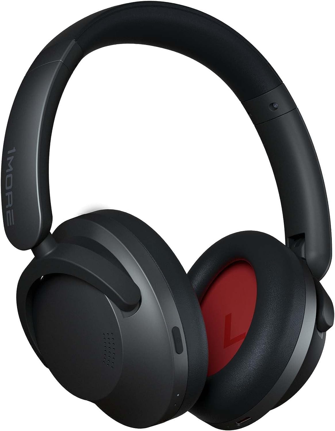 1MORE SonoFlow Active Noise Cancelling Headphones, Bluetooth Headphones with LDAC for Hi-Res Wireless Audio, 70H Playtime, Clear Calls, Preset EQ Via App,Black