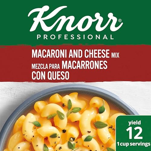 Miniatura 2 de Knorr Professional Soup du Jour - Mezcla de macarrones y queso vegetariano, 0.00oz de grasa trans por porción, solo tienes que añadir agua, 28.8