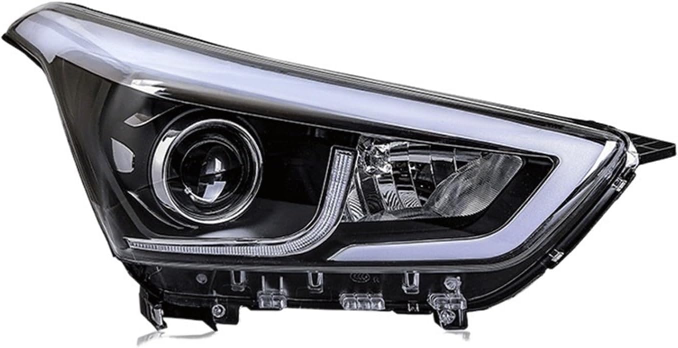 Compatible For Hyundai IX25 2015-2018 Creta Headlights Turn Signal Light DRL Bi-Xenon Bi High Beam Low Beam