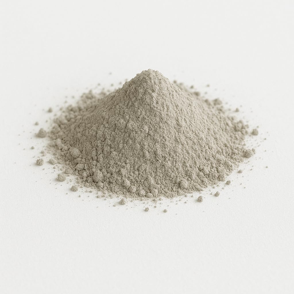 Fifteen Shades of Grey Pigments – 15 Premium Gray Pigment Powders for Ceramics, Pottery, Porcelain, Art, Resin, Paint, Epoxy, Concrete, and Crafts (each 0.35 oz) (Pearl Gray #E8EDEE)