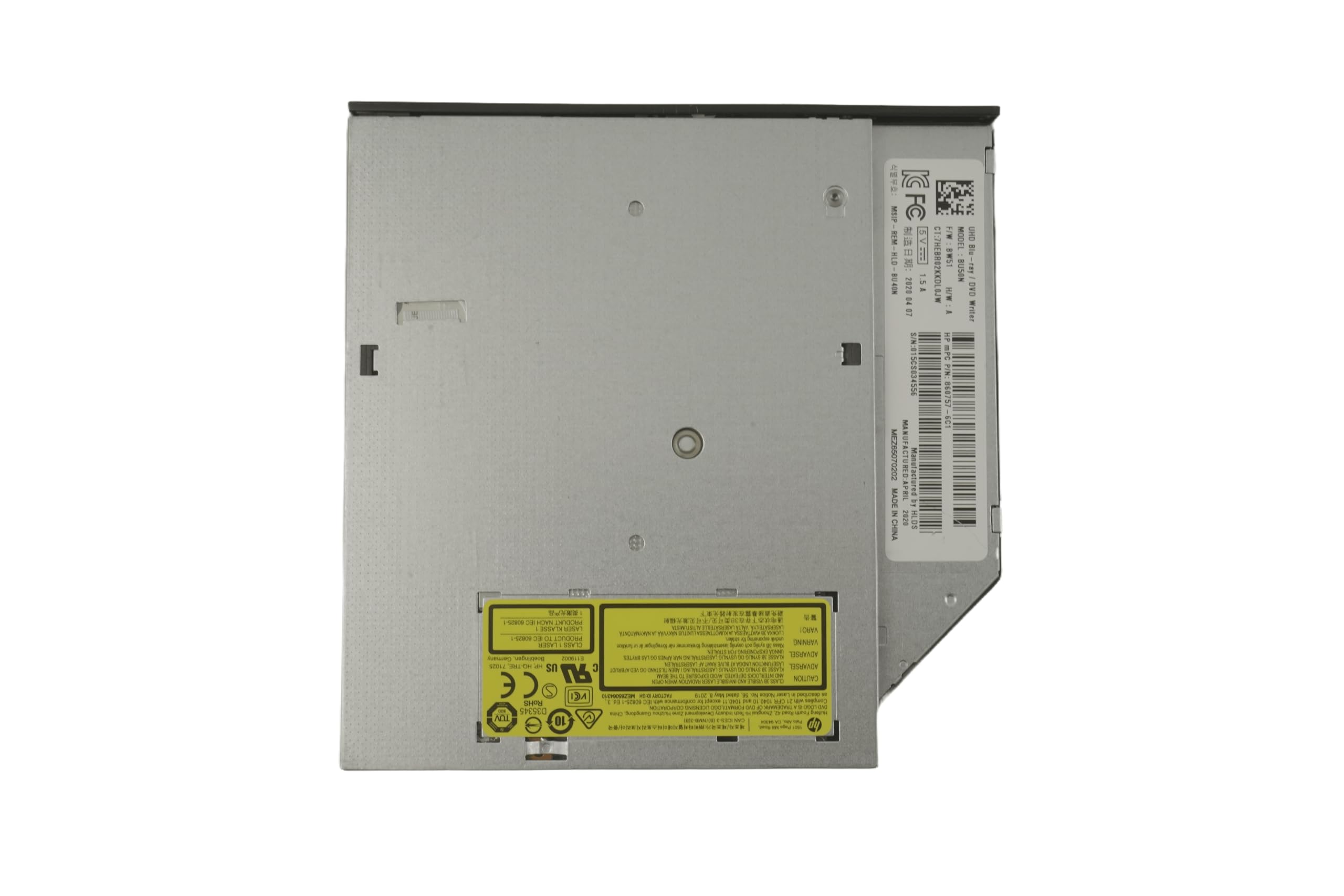 BU50N 6X SATA 4K Blu-ray Slim Drive Player BD-RE BDXL 100G 120GB UHD BD-RE DVD Writer 9.0mm