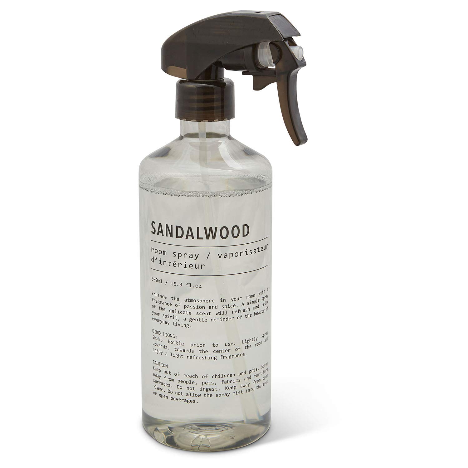 Taylor & Brown 500ML Sandalwood Home Room Fragrance Spray, Natural Room, Linen, Pillow, Fabric & Blankets Sleep Water Based Spray