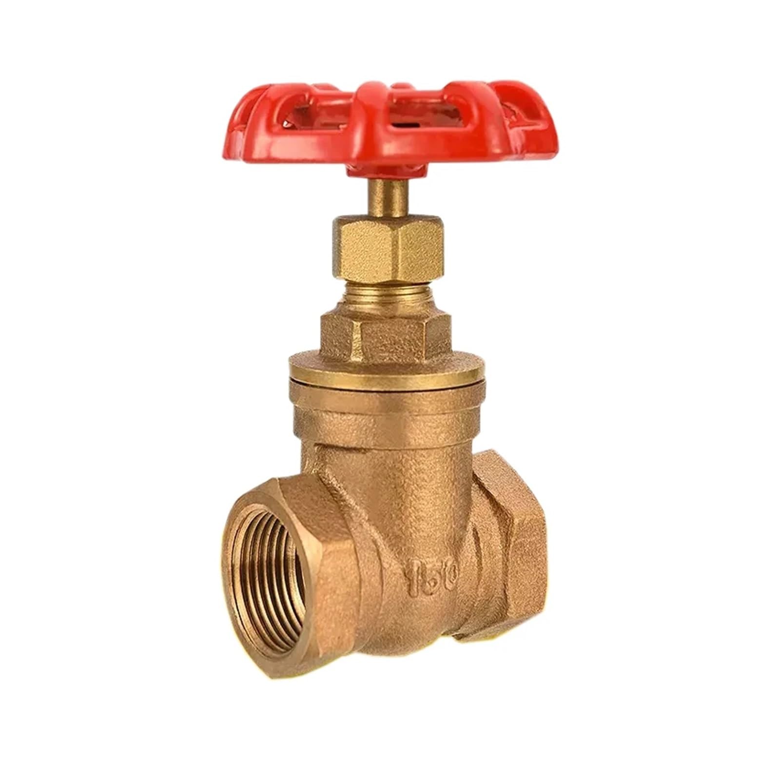 1PCS Large Bore DN65 DN80 High Temperature Corrosion Bronze Gate Valve BSP NPT Threaded Manual(3")