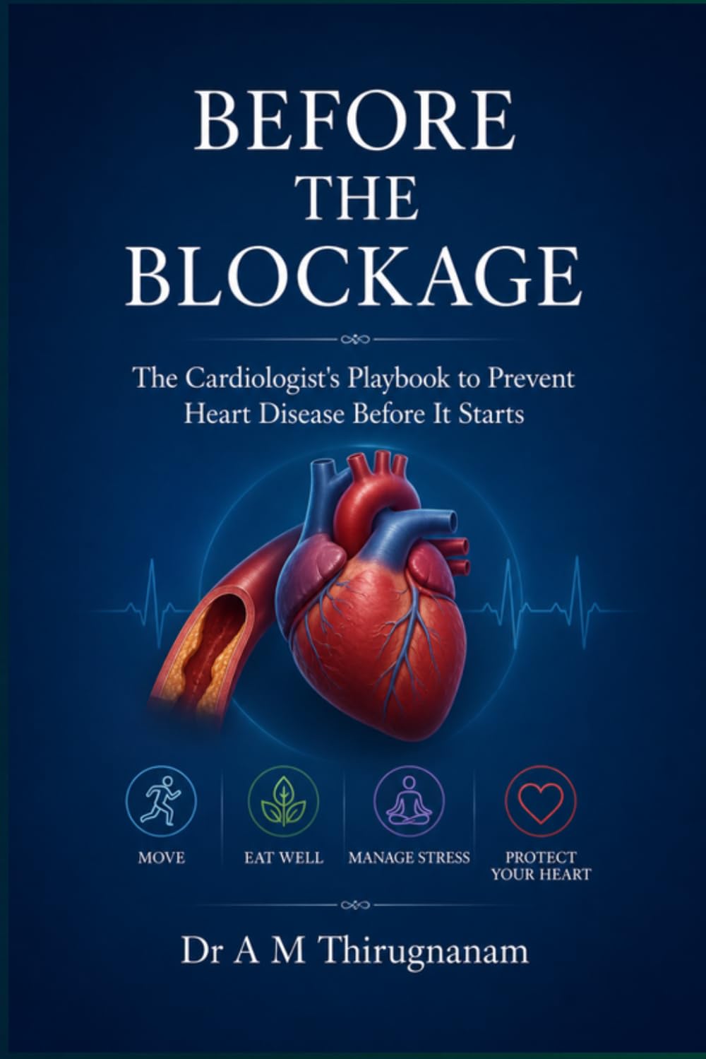BEFORE THE BLOCKAGE-The Cardiologist's Playbook to Prevent Heart Disease Before It Starts (Quality of Life Mastery Series)