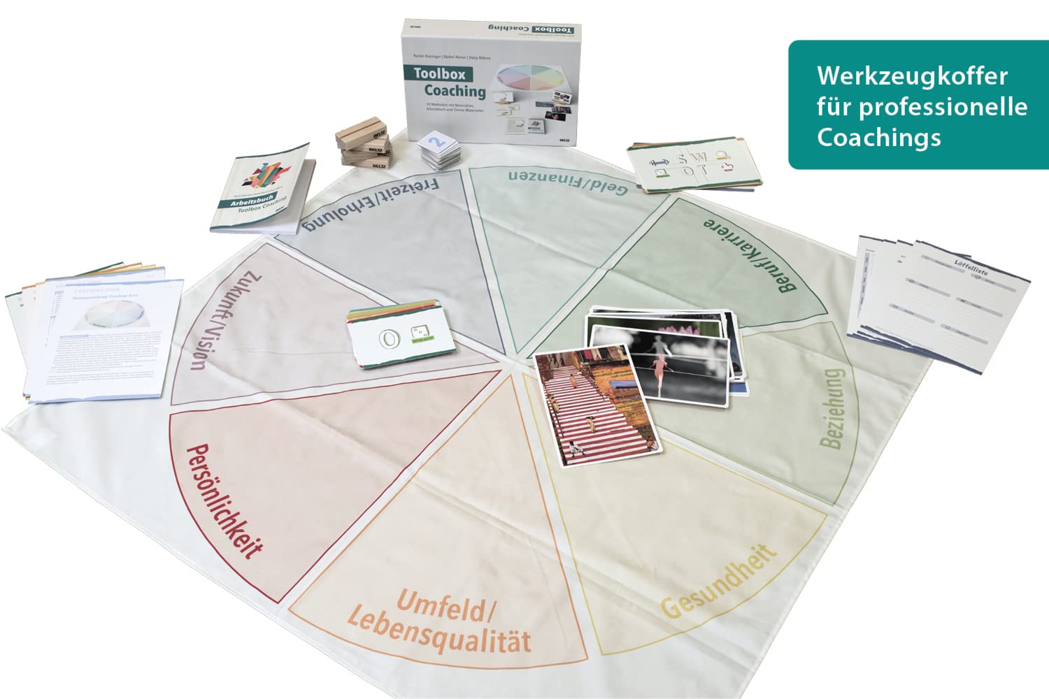 Toolbox Coaching: 10 Methoden mit Materialien, Arbeitsbuch und Online-Materialien