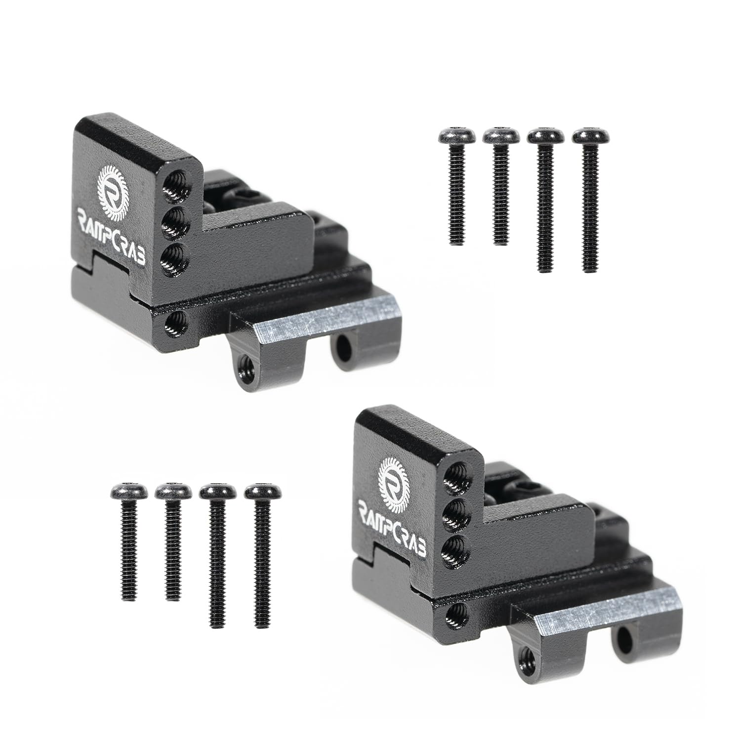 RampCrab Rear Axle Truss Upper Links Mount for SCX24 AX24 RC car, Multi-Position Adjustment, Aluminum Upgrades Part for Axial SCX24 Gladiator Bronco,