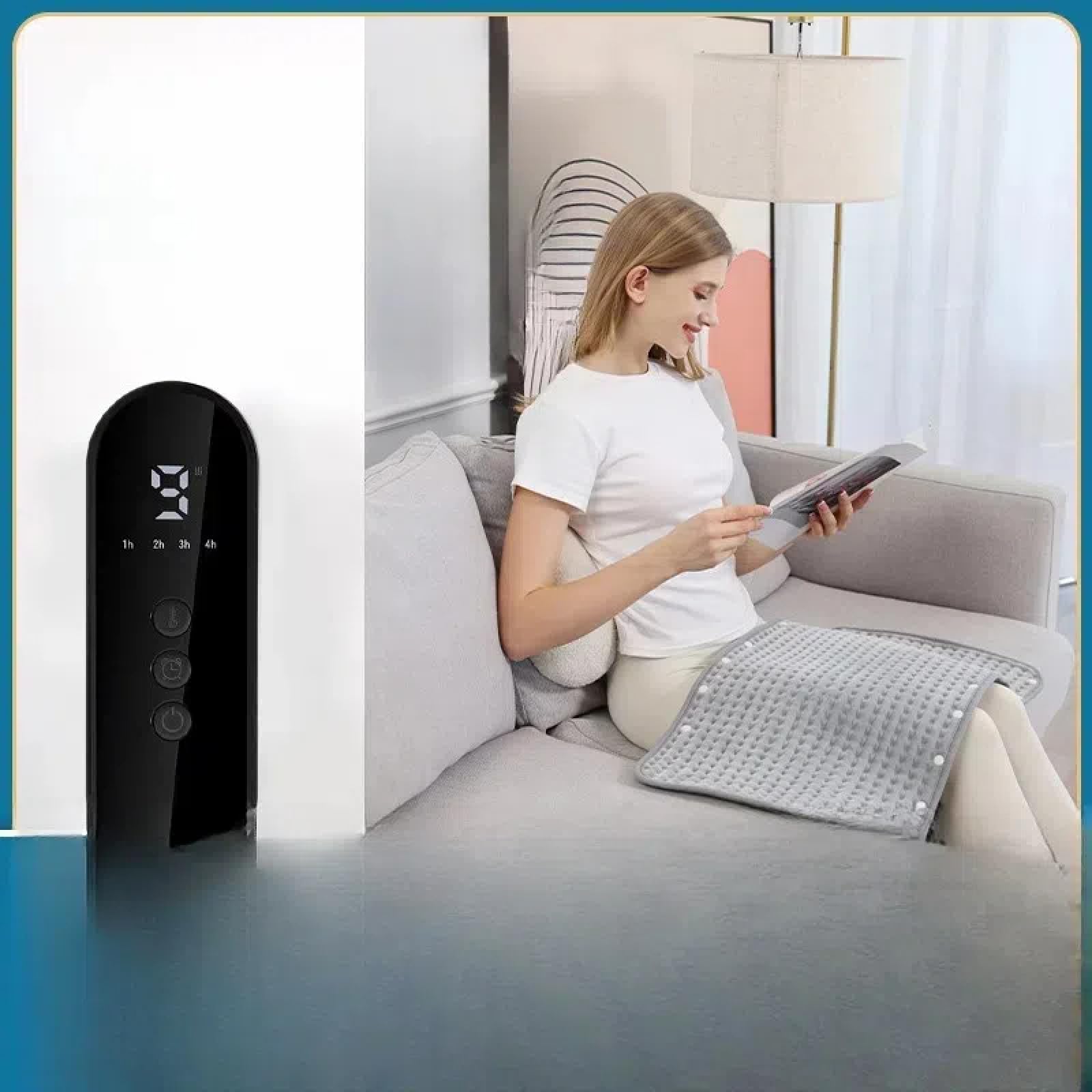 EZXIAOGEY Household Winter Heating European-Style Electric Blanket Automatic Power-Off Washable Heating Pad Buckle Multi-Purpose Warm Blanket